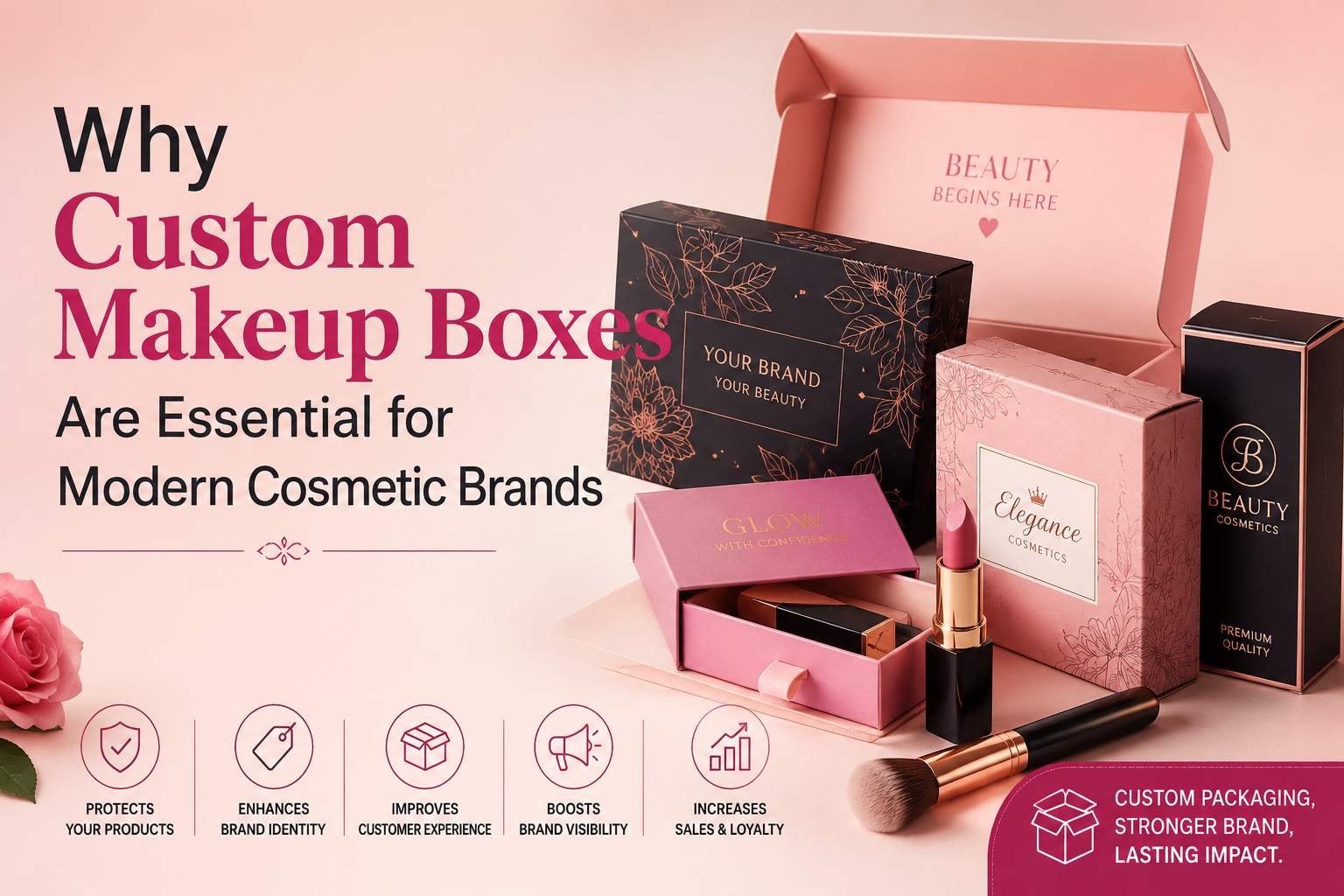 Makeup Boxes Are Essential for Modern Cosmetic Brands